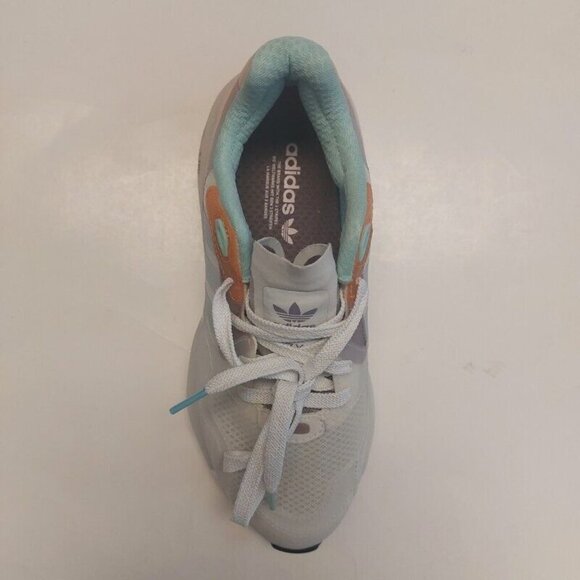 Adidas Size 6.5 ZX Alkyne W Marathon Running Shoes Sneakers FX6369 White Pastels - Picture 3 of 9